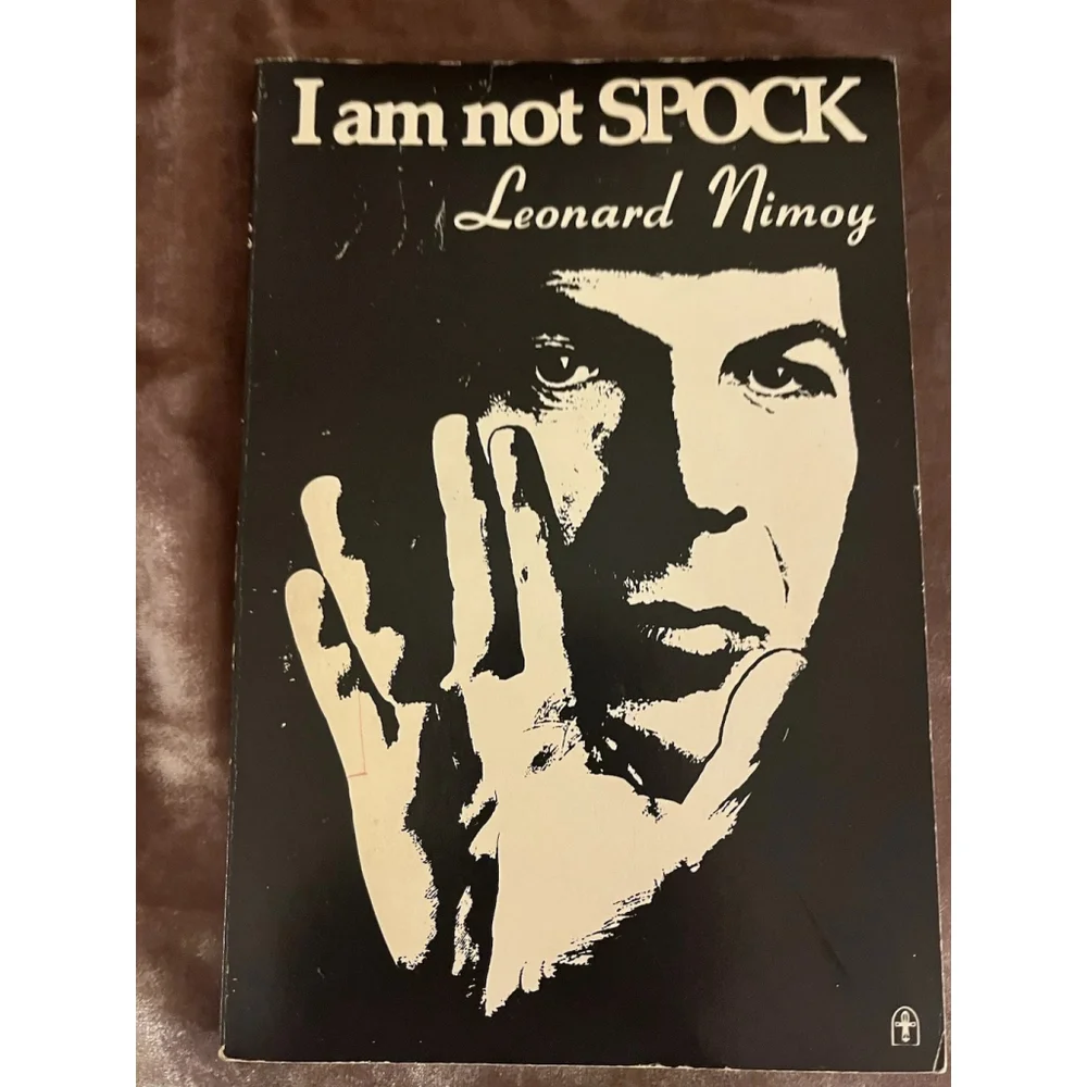 VTG I AM NOT SPOCK Leonard Nimoy 1st printing 1975 Book Star Trek SEE ALL - Picture 2 of 16